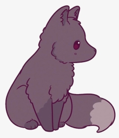 Transparent Silver Fox Clipart - Cute Kawaii Animal Drawings, HD Png Download, Free Download