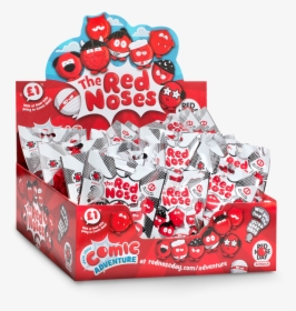 Red Nose Day Nose In A Box - Box, HD Png Download, Free Download