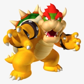 Nsmb2 Bowser - Mario New Characters, HD Png Download, Free Download
