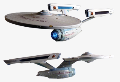 Spaceship, Model, Isolated, Enterprise - Model Enterprise Space Ship, HD Png Download, Free Download