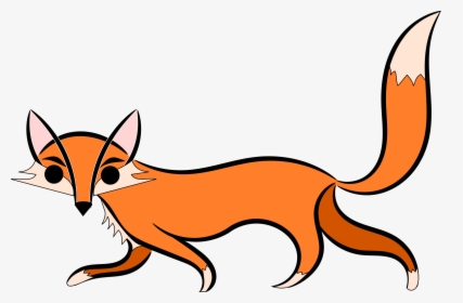 Fox - Transparent Background Fox Clipart, HD Png Download, Free Download
