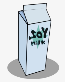 Soy Carton Big Image - Transparent Milk Clip Art, HD Png Download, Free Download