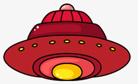 Cartoon Spacecraft Unidentified Flying Object Clip - Cartoon Object Clipart Png, Transparent Png, Free Download