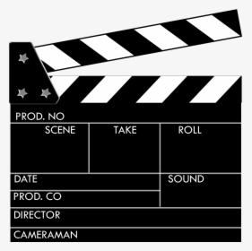 Red Clapper Board, HD Png Download, Free Download