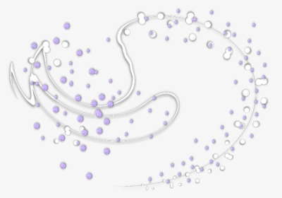#mq #purple #swirls #swirl #pearls - Circle, HD Png Download, Free Download
