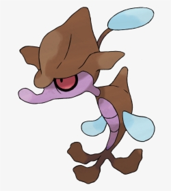 Skrelp Is A New Poison/water-type Pokémon That Resembles - Kelp Pokemon, HD Png Download, Free Download