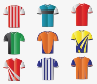T Shirt Football Sportswear - Soccer T Shirt Cartoon, HD Png Download, Free Download
