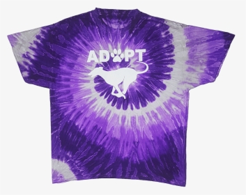 Purple And White Tie Dye Shirt, HD Png Download, Free Download