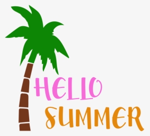 Hello Summer Word Clipart Transparent Background, HD Png Download, Free Download