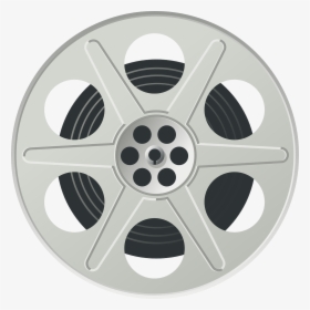 Movie Reel Svg Vector File Ve - Vector Movie Reel Png, Transparent Png, Free Download