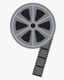 Movie Reel Clip Art 2 - Clip Art Film Reel, HD Png Download, Free Download
