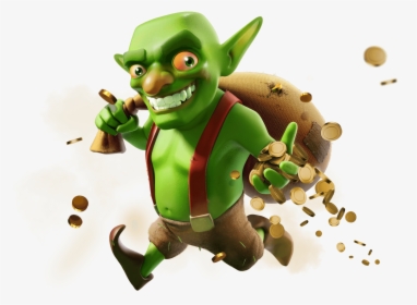 Clash Royale Logo - Clash Of Clans Goblin, HD Png Download, Free Download
