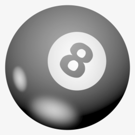 Ball,symbol,billiard Ball - Transparent 8 Ball Png, Png Download, Free Download