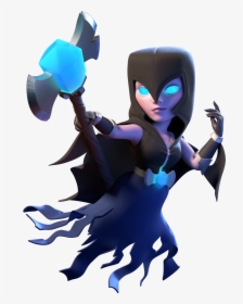 Pin By Crafty Annabelle On Clash Royale & Clash Clan - Night Witch Clash Royale, HD Png Download, Free Download