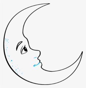 How To Draw Crescent Moon, HD Png Download, Free Download