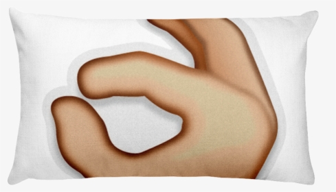Emoji Bed Pillow - Emojis De Manos Ok, HD Png Download, Free Download