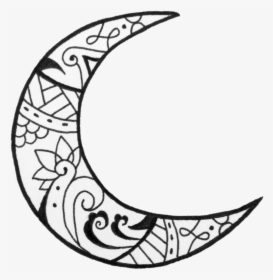 Moon Tattoo No Background, HD Png Download, Free Download
