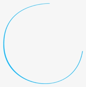 How To Draw Crescent Moon - Circle, HD Png Download, Free Download