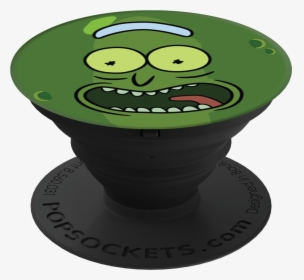Pickle Rick Face Png - Popsocket Rick And Morty, Transparent Png, Free Download