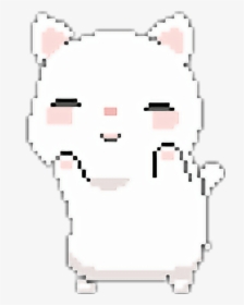 Pixel Clipart Cat - Kawaii Cat Dancing Gif, HD Png Download, Free Download