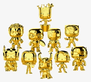 Transparent Gold Throne Png - Funko Pop Marvel 10th Anniversary, Png Download, Free Download