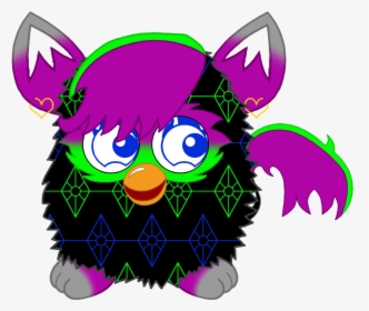 Free Png Download Neon Glitter Moziru Gif Png Images - Neon Heartbeat The Furby, Transparent Png, Free Download