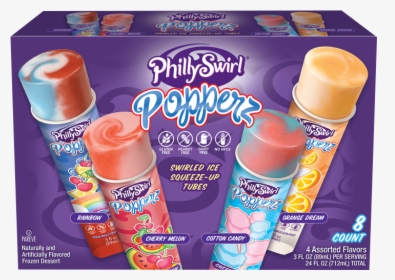 Poppers 8 Ct" 										 Class="img Fluid Mx Auto - Philly Swirl Popperz, HD Png Download, Free Download