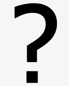 Black Question Mark No Background, HD Png Download, Free Download
