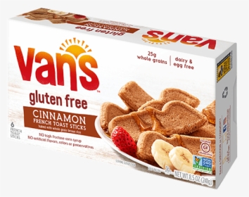 Cinnamon French Toast Sticks - Vans Gluten Free Waffles, HD Png Download, Free Download