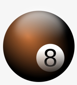 Eight Ball Billiard Billiard Ball Png Image - Bolas De Billar Con El Numero 3, Transparent Png, Free Download
