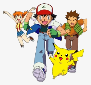 Pokemon Ash Png - Pokemon Ash And Friends Png, Transparent Png, Free Download