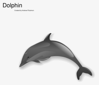 Silhouette Clipart Dolphin - Jumping Dolphin Clipart Gif, HD Png Download, Free Download