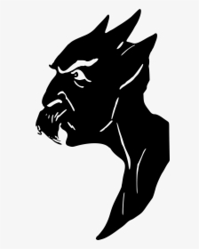 Devil Silhouette Lucifer Demon Clip Art - Devil Silhouette, HD Png Download, Free Download