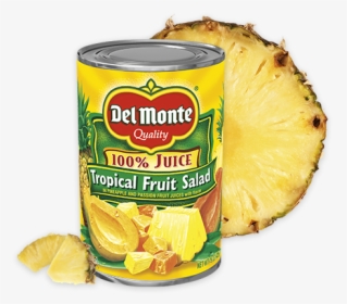 Tropical Fruit Salad - Del Monte Crushed Pineapple In 100% Juice, HD Png Download, Free Download