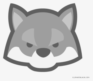 Cartoon Wolf Mask - Clip Art Wolf Face, HD Png Download, Free Download