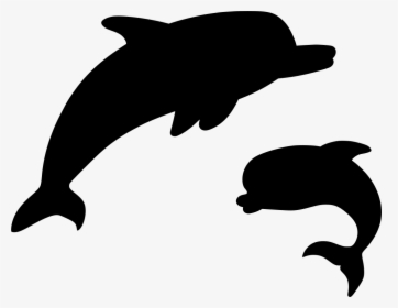 Transparent Dolphin Silhouette Png - Animal, Png Download, Free Download