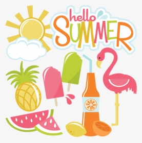 Cute Hello Summer Clipart, HD Png Download, Free Download