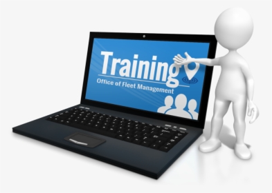 Training With Laptop, HD Png Download, Free Download