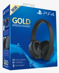 Gold Wireless Headset 2.0, HD Png Download, Free Download