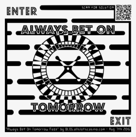 Roulette Maze About Always Bet On Tomorrow Clip Arts - Circle, HD Png Download, Free Download