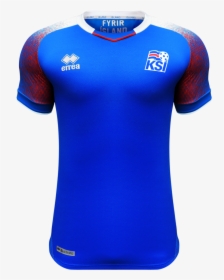 New Soccer Shirts - Iceland Soccer Jersey 2018, HD Png Download, Free Download