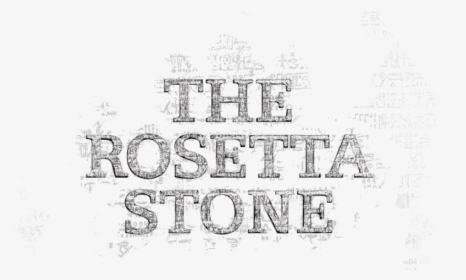 The Rosetta Stone Logo - Technical Drawing, HD Png Download, Free Download