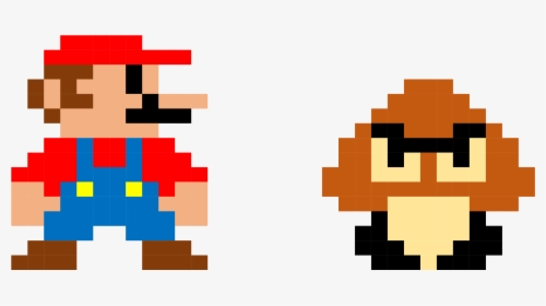 Transparent Bored Png - Mario Bros Pixel Png, Png Download, Free Download