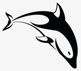Stylized Dolphin, HD Png Download, Free Download