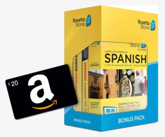 Transparent Amazon Gift Card Png - Rosetta Stone Cd French, Png Download, Free Download
