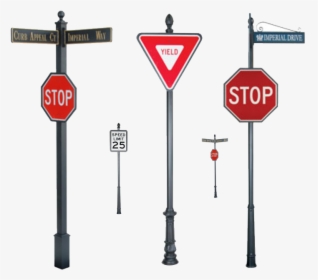 Street & Stop Signs - Stop Sign, HD Png Download, Free Download