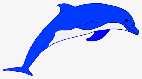 Clipart Blue Dolphin, HD Png Download, Free Download