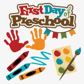 Preschool Border Clipart Free Images 3 Png - 1st Day Of School Preschool, Transparent Png, Free Download