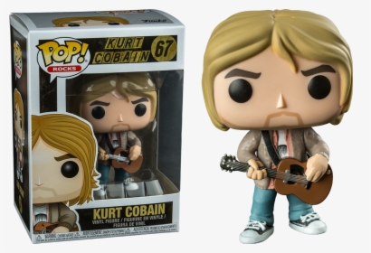 Funko Pop Kurt Cobain Unplugged, HD Png Download - kindpng