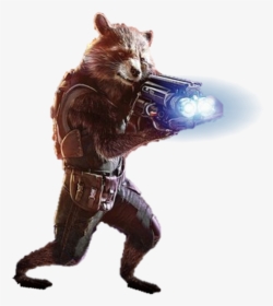 Grizzly Bear,fictional Bear,wolverine,action Figure - Rocket Raccoon Transparent Background, HD Png Download, Free Download
